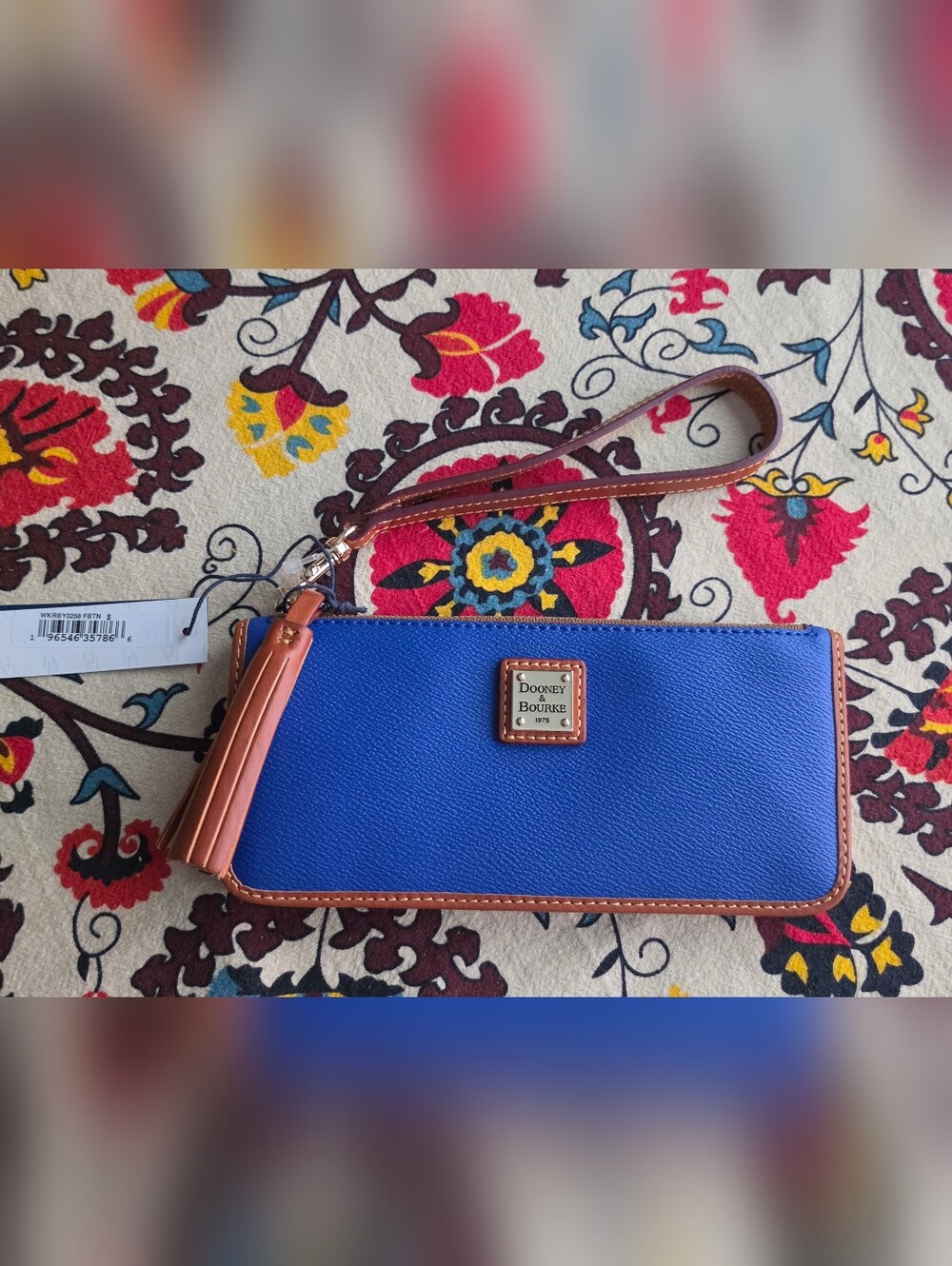Dooney & Bourke French Blue Tatum Wristlet
